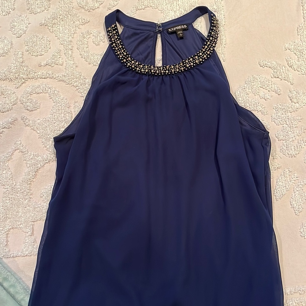 Express Navy Blouse